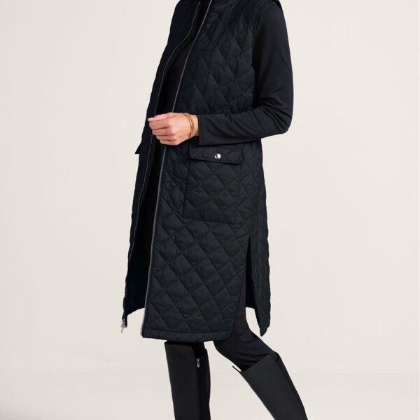 Daybreaker Lightweight Quilted Long Vest